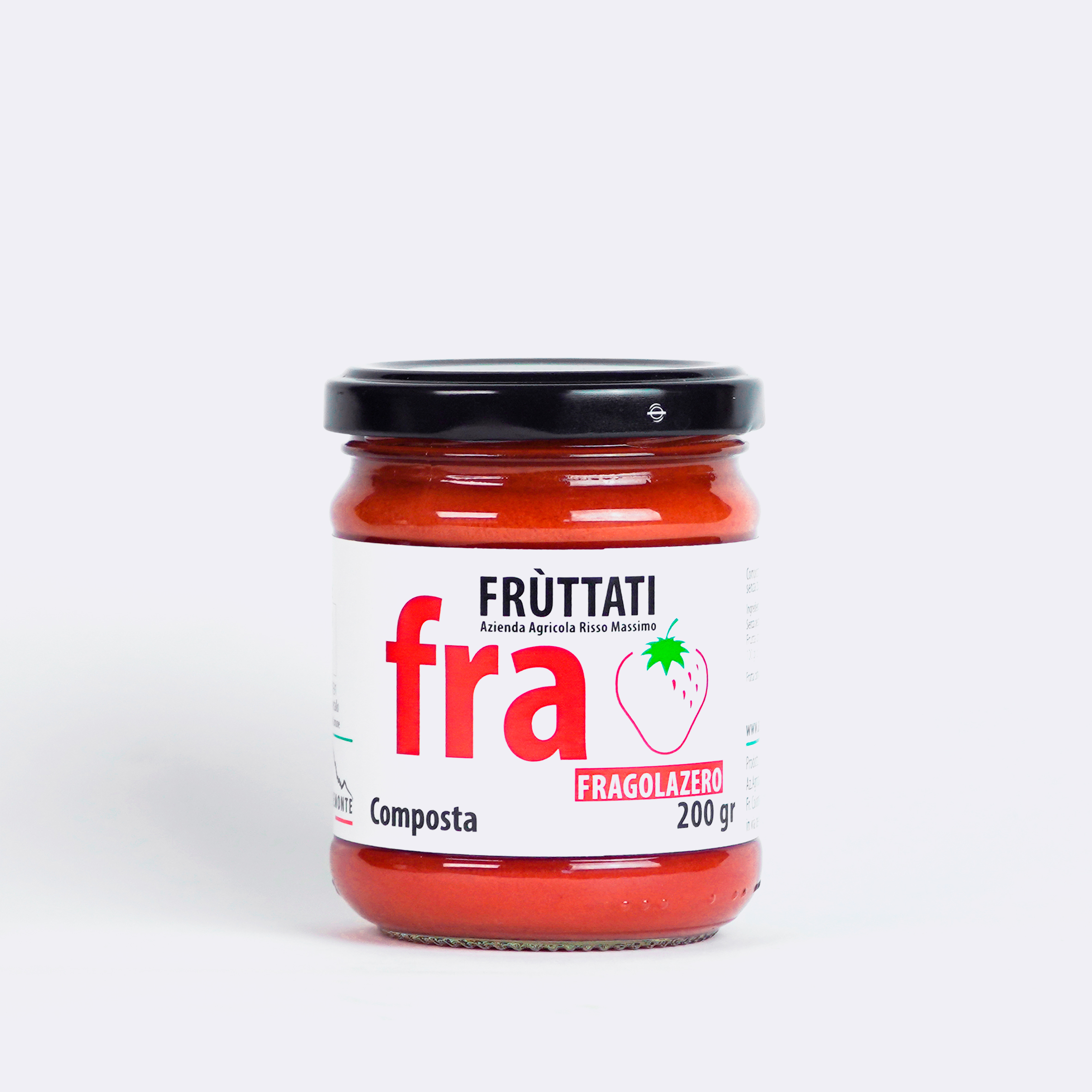 FRAGOLAZERO - Composta di fragole 200gr